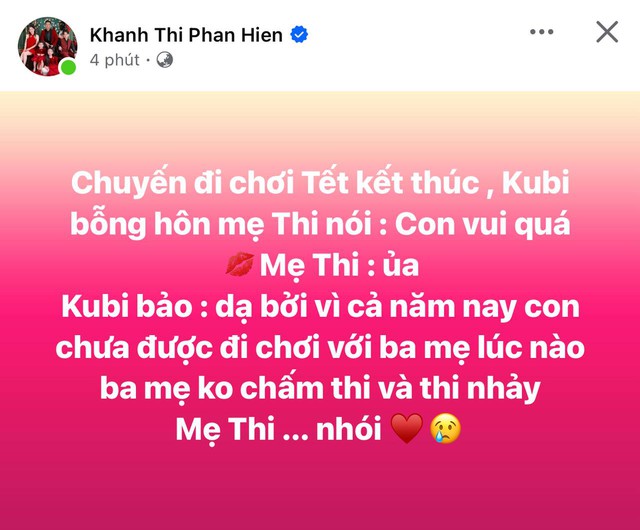 Kubi nói một câu, Khánh Thi bỗng thấy "nhói lòng" vì sự thật phũ phàng - Ảnh 1.