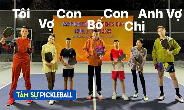 Môn thể thao gia đình của năm 2025 gọi tên Pickleball: Chữa lành hôn nhân, gắn kết tình thân và nhiều hơn thế nữa! - Ảnh 8.