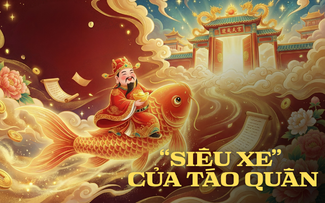 Bí ẩn "siêu xe" của Táo Quân: Vì sao cá chép lại là linh vật cầu may mắn, đỗ đạt số 1 của người Việt? - Ảnh 1.