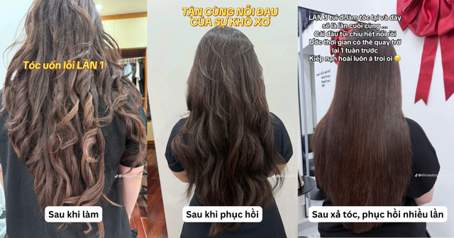 Kiếp nạn làm tóc cận Tết: Chị em "thay đầu" thất bại, mở mắt muốn bật khóc- Ảnh 9.