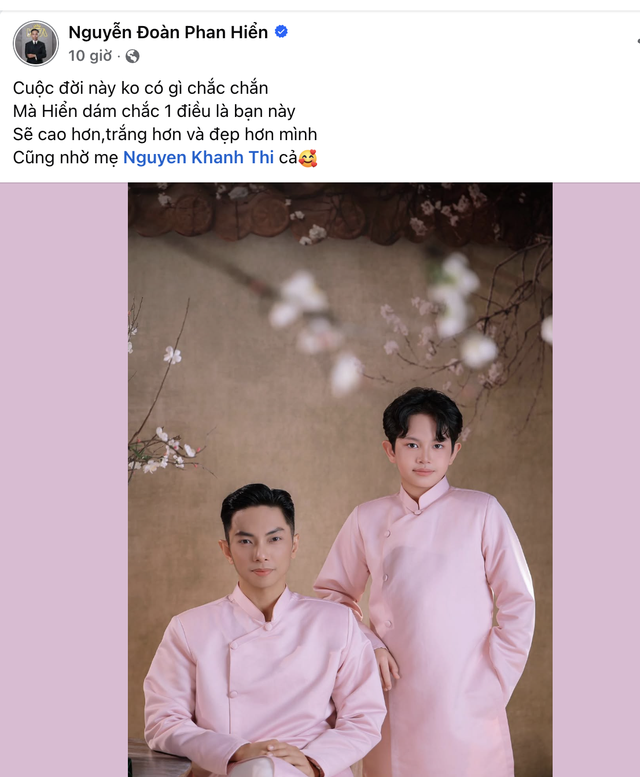 Quý tử "cực phẩm" nhà Phan Hiển: Thần thái chuẩn soái ca, bảng thành tích vượt xa ông bố nổi tiếng mới gâu choáng  - Ảnh 1.