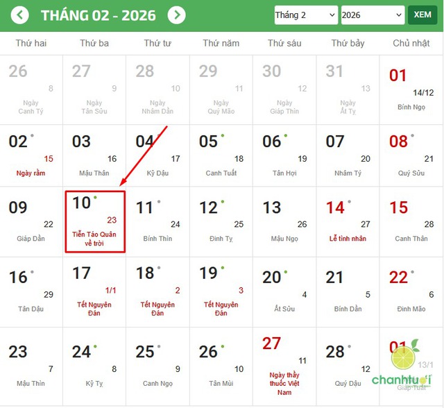 Khung giờ đẹp nhất để cúng ông Công ông Táo năm 2026 - Ảnh 1.