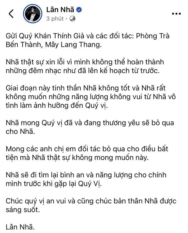 Nam ca sĩ Việt đắt show thuộc hàng top bất ngờ huỷ cùng lúc 3 đêm nhạc- Ảnh 3. Nam ca sĩ Việt đắt show thuộc hàng top bất ngờ huỷ cùng lúc 3 đêm nhạc- Ảnh 3.
