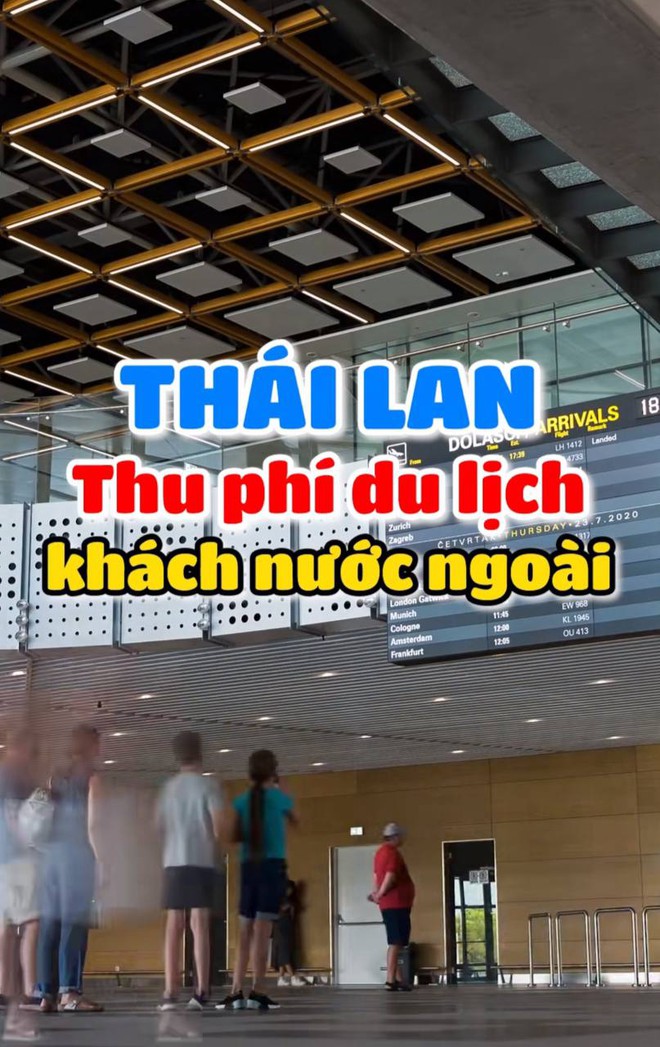 Từ giờ đến Thái du khách sẽ mất thêm 200 nghìn đồng để nhập cảnh, ai sắp đi phải lưu ý ngay- Ảnh 1.