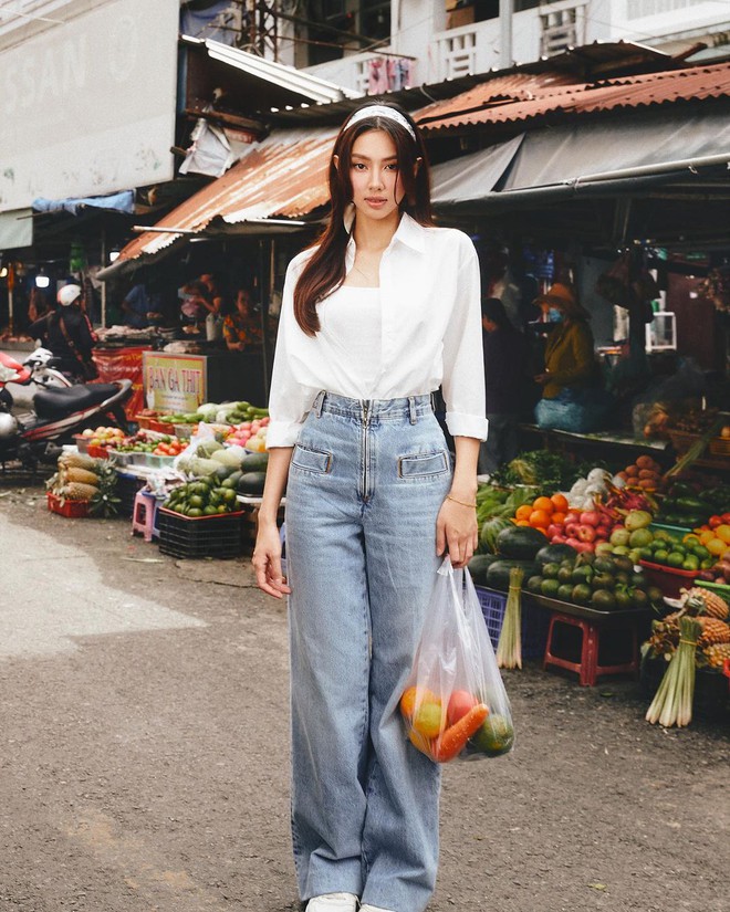 Tủ đồ đời thường của Thùy Tiên: Ngắm là say đắm!- Ảnh 5.