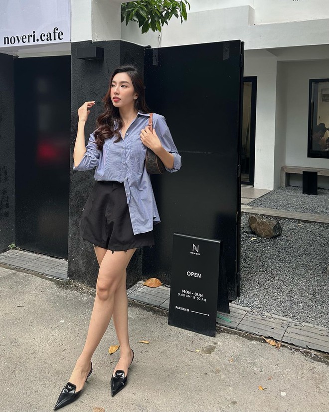 Tủ đồ đời thường của Thùy Tiên: Ngắm là say đắm!- Ảnh 3.