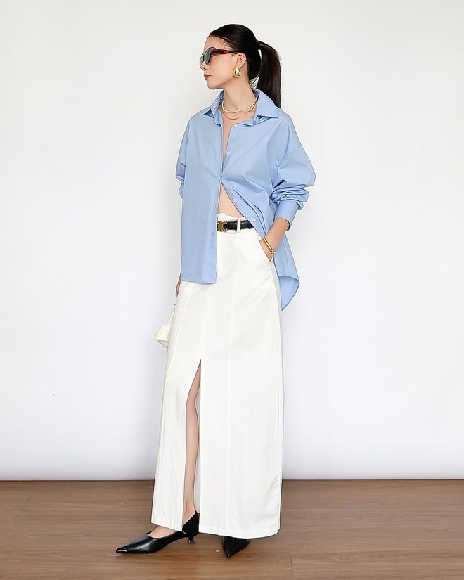 Đường đua váy áo hè bùng nổ tại các shop thời trang: Bạt ngàn mẫu xinh, trendy cho nàng "chốt"- Ảnh 21.