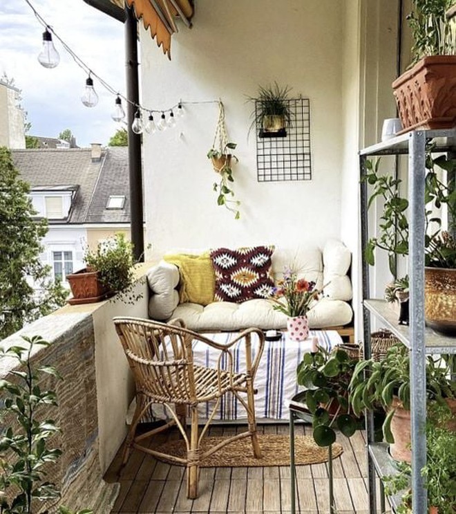 5 bước hô biến ban công thành góc "chill" 10 điểm: Thư giãn, sống ảo đều hết ý- Ảnh 10.