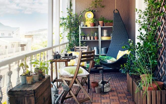 5 bước hô biến ban công thành góc "chill" 10 điểm: Thư giãn, sống ảo đều hết ý- Ảnh 5.