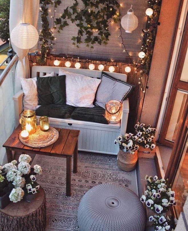 5 bước hô biến ban công thành góc "chill" 10 điểm: Thư giãn, sống ảo đều hết ý- Ảnh 16.