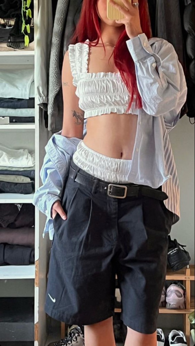 Bloomer shorts quá đỗi "hot", ngắm gái xinh từ Á sang Âu diện mà phát cuồng- Ảnh 20.