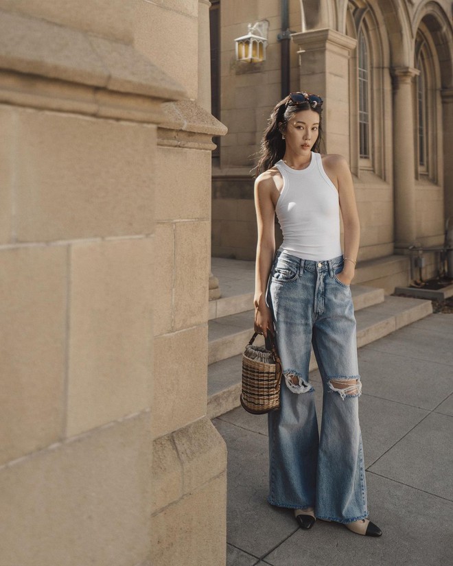 Hot fashion blogger cũng chỉ phối quần ống rộng theo 5 cách này, đảm bảo chất mà ai cũng sẵn đồ phối theo- Ảnh 10.
