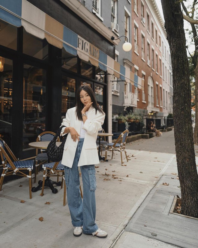 Hot fashion blogger cũng chỉ phối quần ống rộng theo 5 cách này, đảm bảo chất mà ai cũng sẵn đồ phối theo- Ảnh 13.