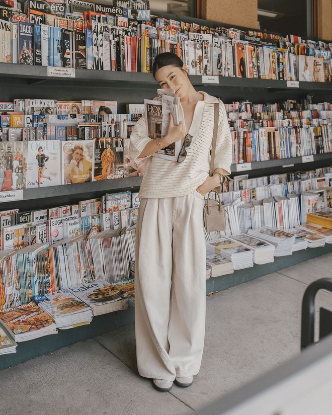 Hot fashion blogger cũng chỉ phối quần ống rộng theo 5 cách này, đảm bảo chất mà ai cũng sẵn đồ phối theo- Ảnh 17.