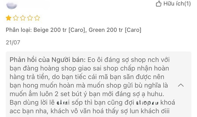 Khách áp voucher mua hàng nên shop thích gì giao nấy, thắc mắc liền bị mắng “nửa mùa” và block thẳng tay- Ảnh 11.