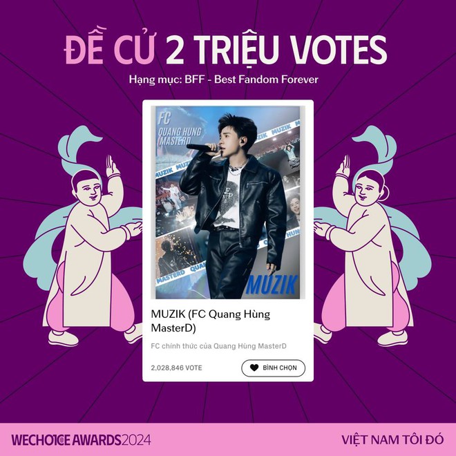 Choáng váng với hơn 2 triệu lượt vote, đây chính là nghệ sĩ Việt có FC đông đảo và “thiện chiến" nhất hiện nay!- Ảnh 6.