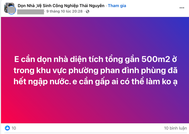 100k - 300k/ tiếng dọn nhà sau lũ: Thương ông bà, không ai chê giá... chỉ sợ không ai đến giúp- Ảnh 2. 100k - 300k/ tiếng dọn nhà sau lũ: Thương ông bà, không ai chê giá... chỉ sợ không ai đến giúp- Ảnh 2.