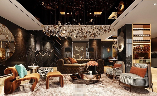 Bên trong penthouse 80 tỷ vừa bị khám xét của Ngân 98 - Lương Bằng Quang- Ảnh 3.