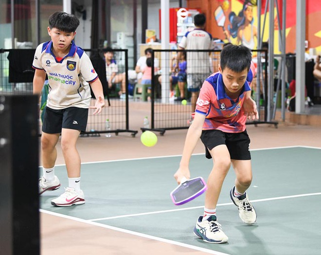 Gặp sao nhí Pickleball 10 tuổi vô địch giải U12, đánh ngang ngửa với người lớn trình 3.0- Ảnh 14.