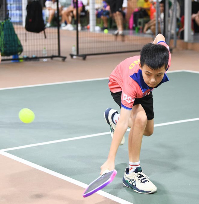 Gặp sao nhí Pickleball 10 tuổi vô địch giải U12, đánh ngang ngửa với người lớn trình 3.0- Ảnh 10.