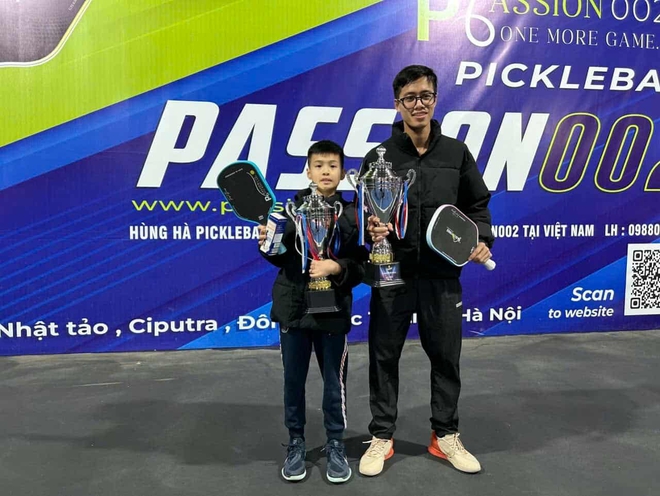 Gặp sao nhí Pickleball 10 tuổi vô địch giải U12, đánh ngang ngửa với người lớn trình 3.0- Ảnh 3.
