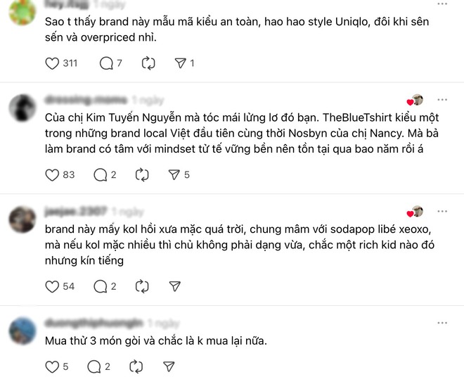 Local brand Việt thành topic hot khi được loạt "phú bà" ưu ái, netizen lại phản ứng trái chiều- Ảnh 27.