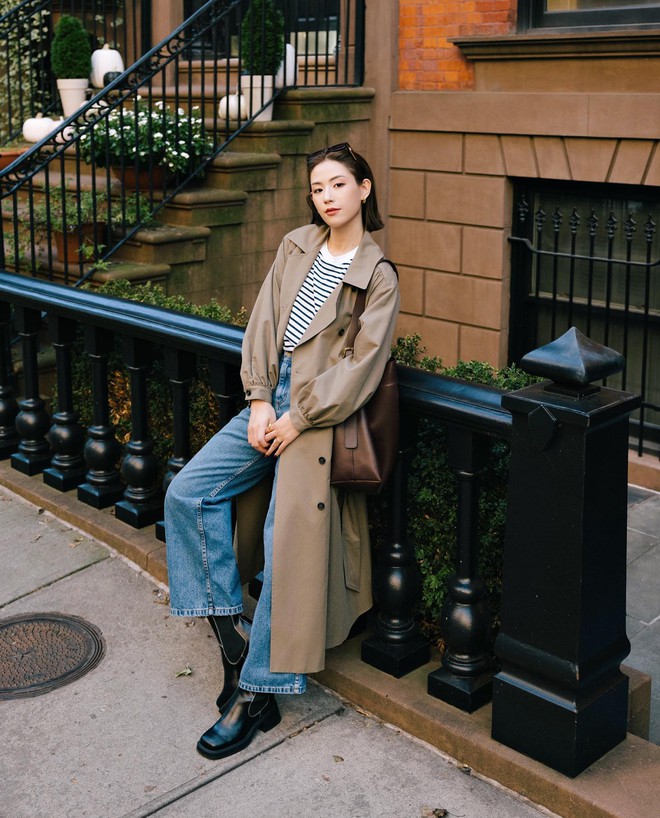 Kết hợp 4 kiểu áo khoác này với quần jeans, chị em sẽ chạm đỉnh cao sành điệu- Ảnh 10. Kết hợp 4 kiểu áo khoác này với quần jeans, chị em sẽ chạm đỉnh cao sành điệu- Ảnh 10.