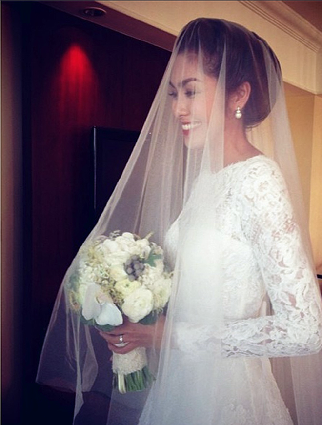 Váy cưới của Tiên Nguyễn, Hà Tăng và Linh Rin: 2 chị dâu không dám làm 1 điều như em chồng- Ảnh 2. Váy cưới của Tiên Nguyễn, Hà Tăng và Linh Rin: 2 chị dâu không dám làm 1 điều như em chồng- Ảnh 2.