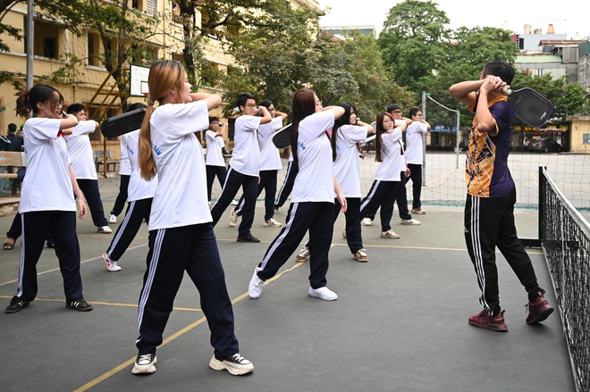 Không đâu sướng bằng ở NEU: Pickleball trở thành môn học thể chất, sinh viên tranh nhau đăng ký- Ảnh 7. Không đâu sướng bằng ở NEU: Pickleball trở thành môn học thể chất, sinh viên tranh nhau đăng ký- Ảnh 7.