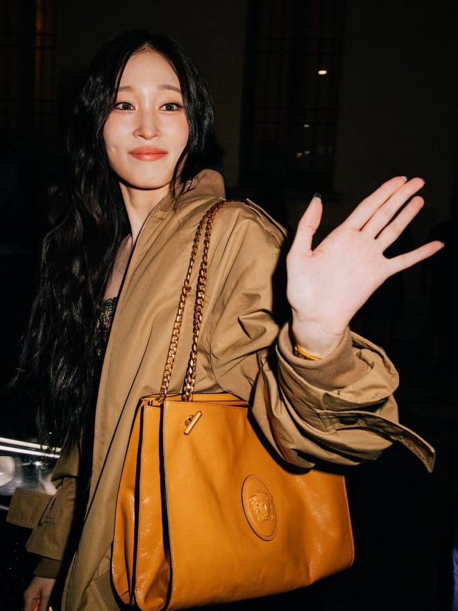 “Công chúa Samsung" gây chú ý tại fashion week, netizen sốc vì giống y bà ngoại quyền lực- Ảnh 9.