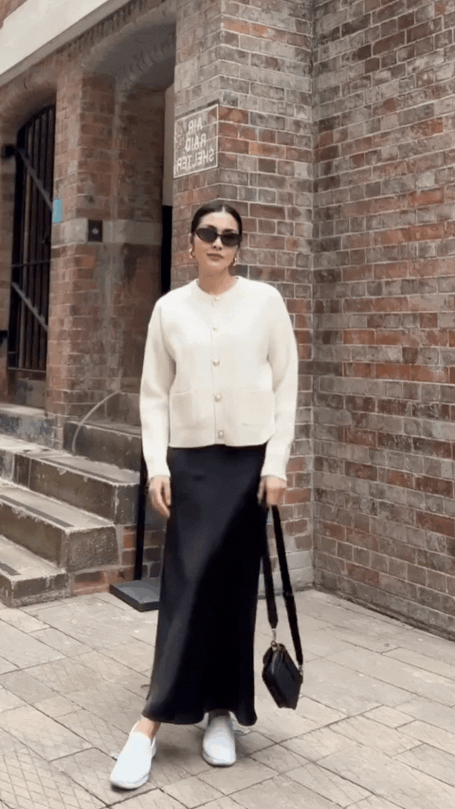 Gu chọn chân váy của các nàng dâu hào môn: 4 kiểu đơn giản nhưng mặc thế nào cũng sang- Ảnh 8. Gu chọn chân váy của các nàng dâu hào môn: 4 kiểu đơn giản nhưng mặc thế nào cũng sang- Ảnh 8.