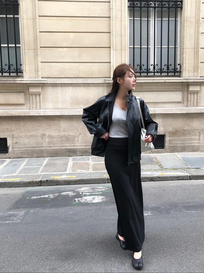 Nếu chỉ được sắm 1 kiểu chân váy, chị em hãy chọn chân váy suông vì mặc thế nào cũng sang và tôn dáng- Ảnh 1.