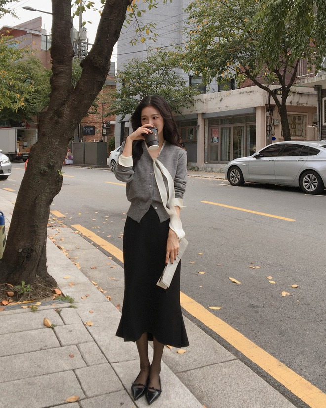 Nếu chỉ được sắm 1 kiểu chân váy, chị em hãy chọn chân váy suông vì mặc thế nào cũng sang và tôn dáng- Ảnh 7.