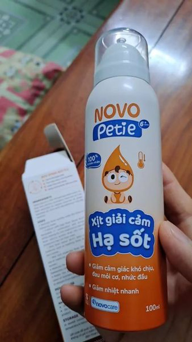 Review Xịt giải cảm hạ sốt Novopetie: Hạ nhanh 0,4 độ và duy trì được lâu, mẹ nên "thủ" sẵn trong tủ thuốc gia đình- Ảnh 8.