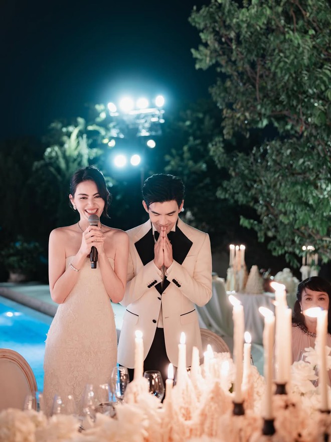 Ngắm đám cưới của "ma nữ đẹp nhất Thái Lan" mà mê: Tinh tế, xa hoa, nhiều chi tiết có tiền chưa chắc mua được!- Ảnh 12.