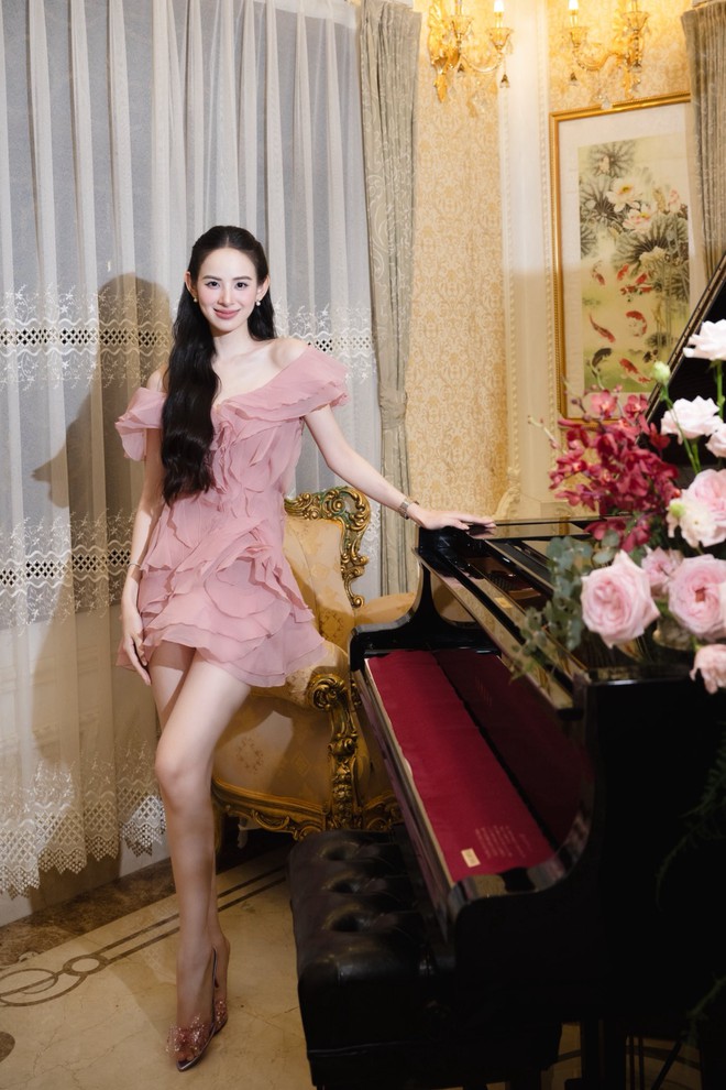 Bên trong biệt thự xa hoa Hương Liên sống trước khi về làm dâu cựu Chủ tịch tập đoàn- Ảnh 4.