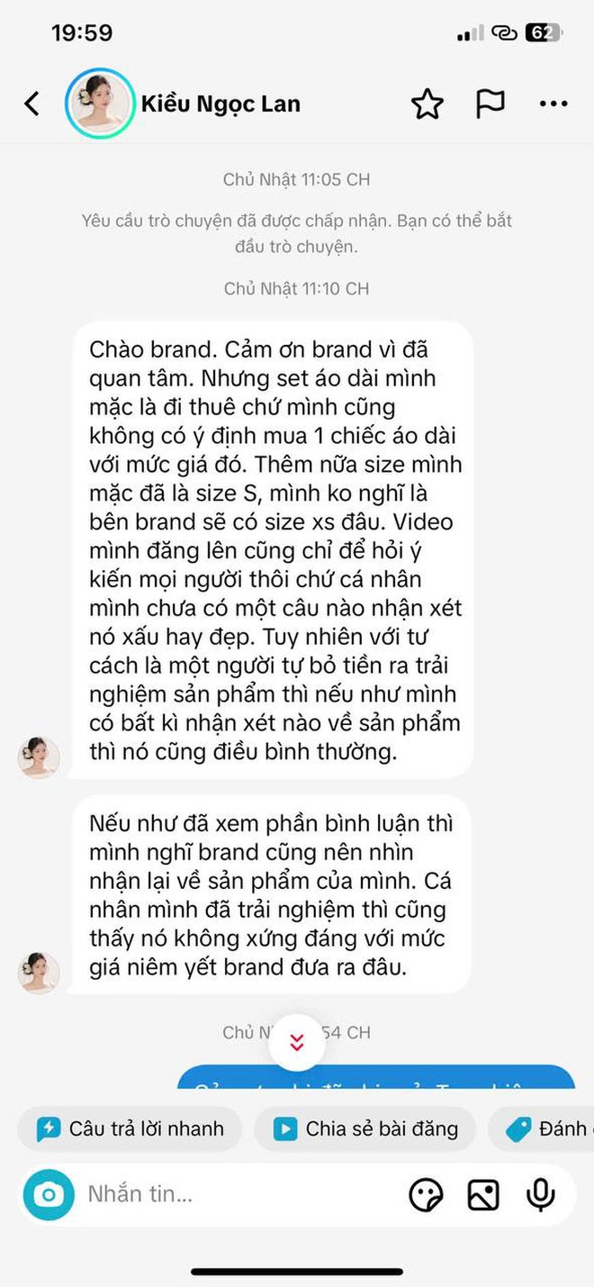 Drama áo dài 6 triệu của DINGDANG: Người review chỉ đi thuê, brand không tìm được tiếng nói chung với khách- Ảnh 10.