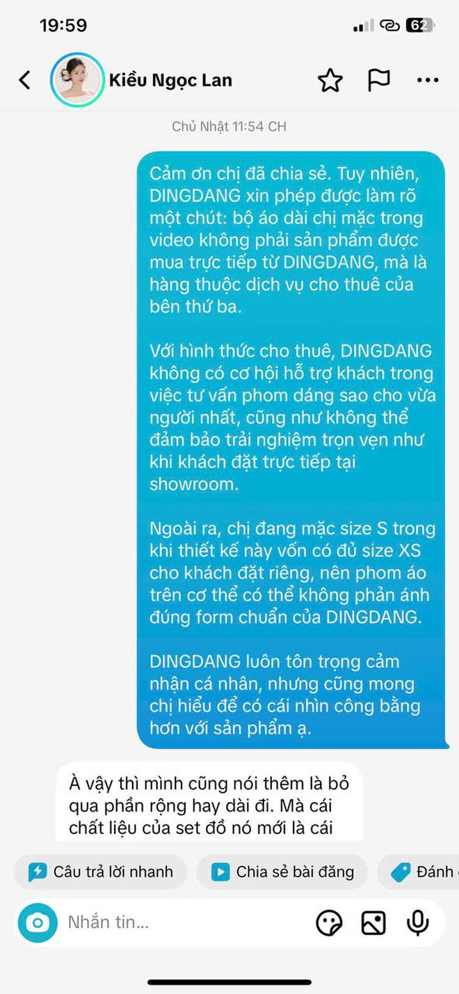 Drama áo dài 6 triệu của DINGDANG: Người review chỉ đi thuê, brand không tìm được tiếng nói chung với khách- Ảnh 11.