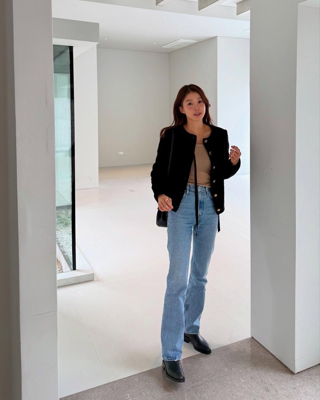 Phụ nữ 40+ sành điệu sẽ không mặc quần quá rộng mà ưu tiên kiểu quần thanh lịch, tôn dáng này- Ảnh 6. Phụ nữ 40+ sành điệu sẽ không mặc quần quá rộng mà ưu tiên kiểu quần thanh lịch, tôn dáng này- Ảnh 6.