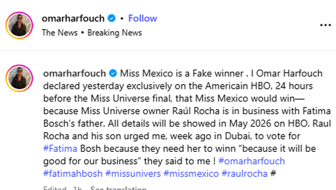 Liên hoàn phốt ở Miss Universe: Tân Hoa hậu bị tố đăng quang nhờ quan hệ, nghi rò rỉ ảnh thân mật cùng Chủ tịch- Ảnh 6.