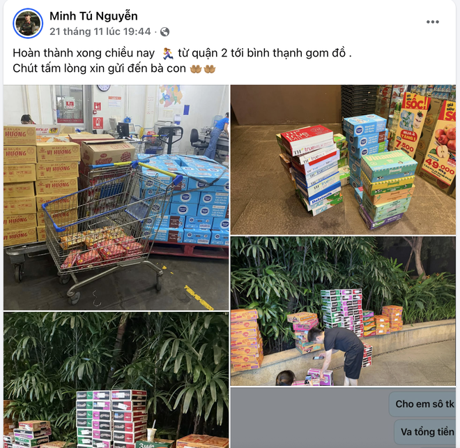 Trấn Thành - HIEUTHUHAI chuyển khoản nóng hàng trăm triệu, Hương Giang vừa về nước liền đến hỗ trợ vùng lũ- Ảnh 4. Trấn Thành - HIEUTHUHAI chuyển khoản nóng hàng trăm triệu, Hương Giang vừa về nước liền đến hỗ trợ vùng lũ- Ảnh 4.