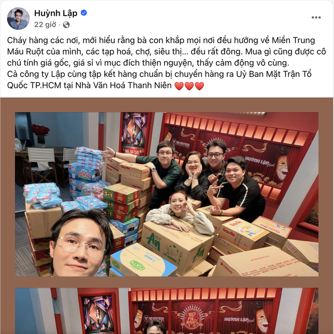 Trấn Thành - HIEUTHUHAI chuyển khoản nóng hàng trăm triệu, Hương Giang vừa về nước liền đến hỗ trợ vùng lũ- Ảnh 3. Trấn Thành - HIEUTHUHAI chuyển khoản nóng hàng trăm triệu, Hương Giang vừa về nước liền đến hỗ trợ vùng lũ- Ảnh 3.