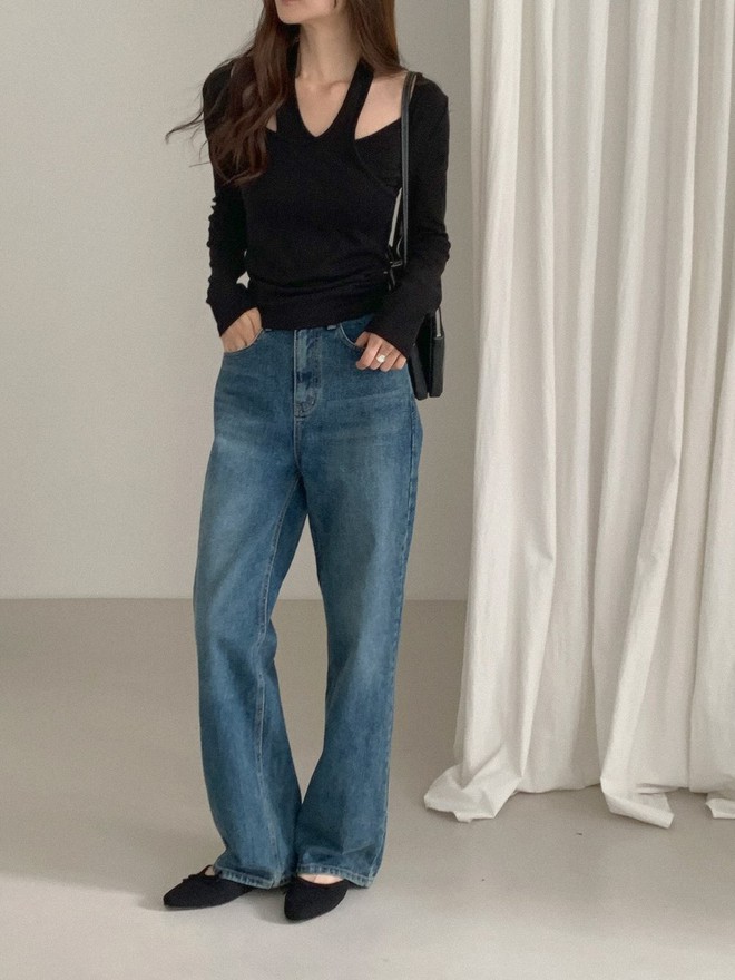 Mùa đông diện đồ màu đen rất hợp nhưng phải mix theo 4 cách này mới chuẩn đẹp, không sợ già- Ảnh 2. Mùa đông diện đồ màu đen rất hợp nhưng phải mix theo 4 cách này mới chuẩn đẹp, không sợ già- Ảnh 2.