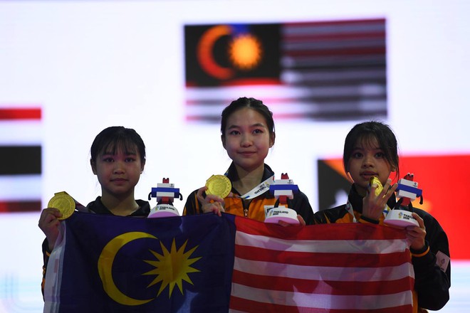 Mê mẩn dàn hot girl Taekwondo ở SEA Games, bên ngoài xinh đẹp, vào sân "thét ra lửa", VĐV Việt Nam có phải xinh nhất?- Ảnh 26.