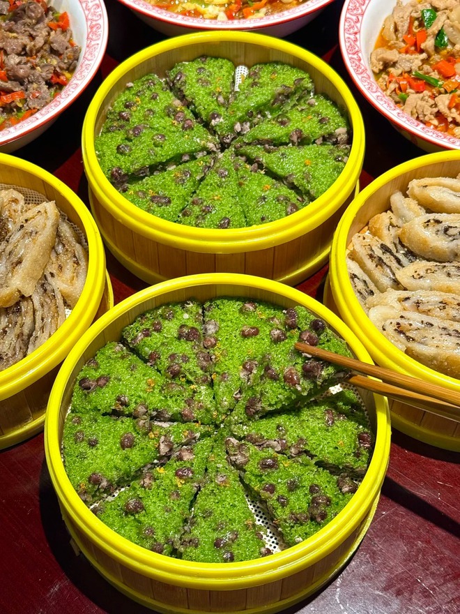 Tưởng là matcha nhưng không phải: Món bánh "xanh mướt" dẻo quẹo đang khiến hội chị em mê đồ Trung lùng sục- Ảnh 7. Tưởng là matcha nhưng không phải: Món bánh "xanh mướt" dẻo quẹo đang khiến hội chị em mê đồ Trung lùng sục- Ảnh 7.