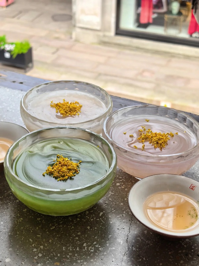 Đến Hàng Châu đừng chỉ ngắm Tây Hồ, hãy nếm thử thức quà thanh tao tựa như "chè bột sắn" phiên bản thượng lưu- Ảnh 10. Đến Hàng Châu đừng chỉ ngắm Tây Hồ, hãy nếm thử thức quà thanh tao tựa như "chè bột sắn" phiên bản thượng lưu- Ảnh 10.