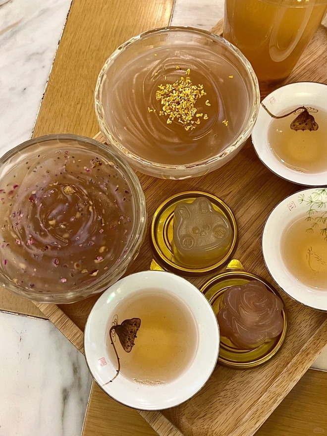 Đến Hàng Châu đừng chỉ ngắm Tây Hồ, hãy nếm thử thức quà thanh tao tựa như "chè bột sắn" phiên bản thượng lưu- Ảnh 13. Đến Hàng Châu đừng chỉ ngắm Tây Hồ, hãy nếm thử thức quà thanh tao tựa như "chè bột sắn" phiên bản thượng lưu- Ảnh 13.