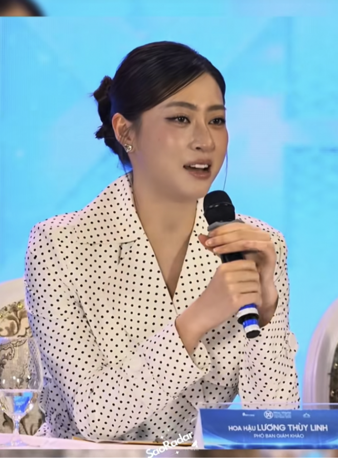 Lương Thùy Linh bị chê xuống sắc- Ảnh 2. Lương Thùy Linh bị chê xuống sắc- Ảnh 2.