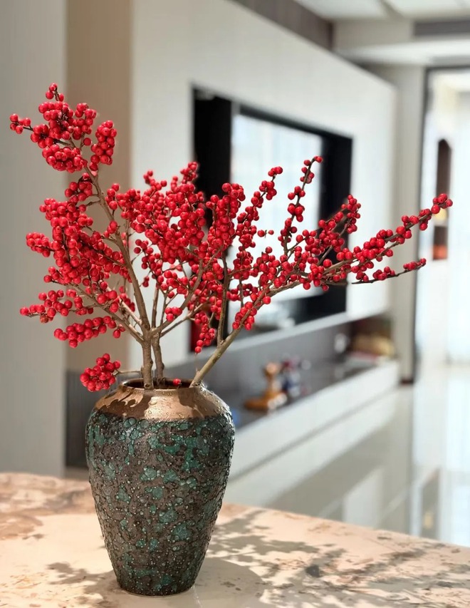 Bí kíp cắm đào đông đỏ chơi bền xuyên Tết 2026: Loài "trân châu đỏ" giúp gia chủ vượng khí, đỏ vận cả năm- Ảnh 19.