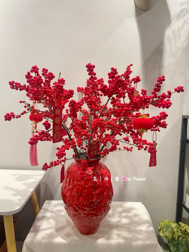 Bí kíp cắm đào đông đỏ chơi bền xuyên Tết 2026: Loài "trân châu đỏ" giúp gia chủ vượng khí, đỏ vận cả năm- Ảnh 22.